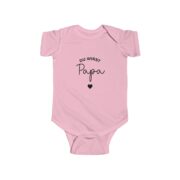 Infant Bodysuit — "Du Wirst Papa" New Dad Announcement Baby Onesie - Image 7