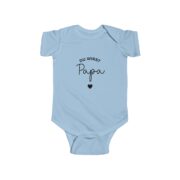 Infant Bodysuit — "Du Wirst Papa" New Dad Announcement Baby Onesie - Image 9