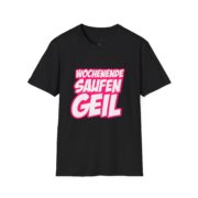 T-Shirt — "Wochenende Saufen Geil" Party Graphic Tee - Image 7