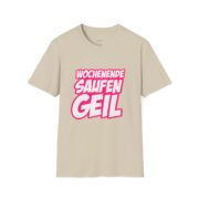 T-Shirt — "Wochenende Saufen Geil" Party Graphic Tee - Image 11