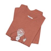 Grandma Serving Pie Illustration T-Shirt — Cute Retro Baker Tee - Image 15