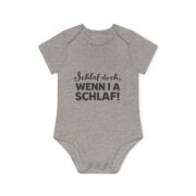 Baby Bodysuit – "Schlaf doch, wenn I a schlaf!" German Funny Baby One-Piece - Image 7