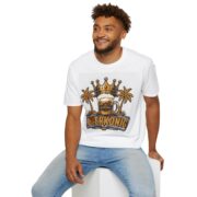 Bierkönig Crown Beer T-Shirt — Tropical Palm Beer Graphic Tee - Image 14