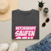T-Shirt — "Wochenende Saufen Geil" Party Graphic Tee - Image 29