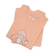 Grandma Serving Pie Illustration T-Shirt — Cute Retro Baker Tee - Image 27