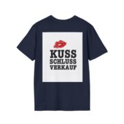 T-Shirt — "Kuss Schluss Verkauf" Lip Print Graphic Tee - Image 44