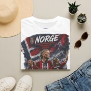 Norge Norway Soccer Fan T-Shirt – 2026 National Team Design