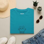 Best Cat Mom Ever T-Shirt — Funny Cat Mom Tee with Minimal Cat Illustration - Image 25