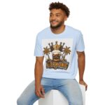 Bierkönig Crown Beer T-Shirt — Tropical Palm Beer Graphic Tee