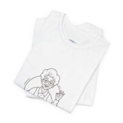 Grandma Serving Pie Illustration T-Shirt — Cute Retro Baker Tee - Image 3