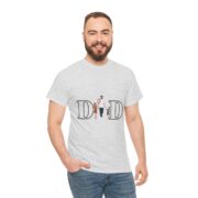 Dad Family Silhouette T-Shirt — "DAD" Letter Design with Kids (Father’s Day Gift) - Image 10
