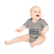 Baby Bodysuit – "Schlaf doch, wenn I a schlaf!" German Funny Baby One-Piece - Image 9