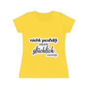 Women's T-Shirt — "Nicht perfekt aber glücklich" Momlife Graphic Tee - Image 9