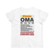 Grandma Services Tee — "Firma OMA" Vintage German Fun Shirt - Image 2