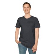 Proud Father T-Shirt — Minimal Chest Logo Dad Tee - Image 38