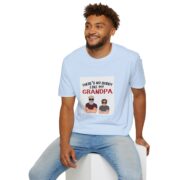 There's No Buddy Like My Grandpa T-Shirt — Funny Grandpa Gift Tee - Image 39