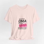 Grandma Announcement Tee — "Ich werde OMA genannt weil ich viel zu cool bin" Frenchie Grandma Gift - Image 4