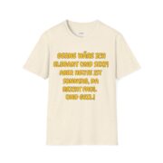 T-Shirt – "Gerne wäre ich elegant und sexy! Aber heute ist Sonntag, da bleib ich faul und geil" - Image 11