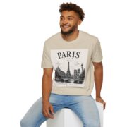 Paris France Vintage Skyline T-Shirt — Eiffel Tower Travel Tee - Image 33