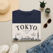 Tokyo Skyline T-Shirt — Vintage Japan Travel Tee - Image 29