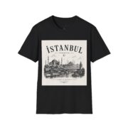 Istanbul Türkiye Skyline T-Shirt — Vintage Cityscape Travel Tee - Image 6