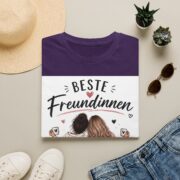 Beste Freundinnen T-Shirt – BFF Freundschaftsshirt mit Herzmotiv - Image 31