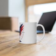 Paris Saint-Germain Crest Ceramic Mug – PSG Football Fan Coffee Cup - Image 4