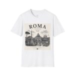 Roma Italia Graphic T-Shirt — Vintage Rome Cityscape Tee