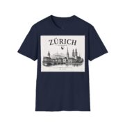 Zürich Skyline T-Shirt — Schweiz Cityscape Travel Tee - Image 31
