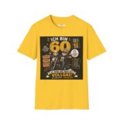 60th Birthday Motorcycle T‑Shirt — Ich bin 60! German Funny Biker Tee - Image 13