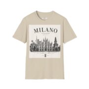 Milano Italia Skyline T-Shirt — Vintage Duomo Graphic Tee - Image 11