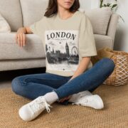 London England Vintage Skyline T-Shirt — Big Ben & London Eye Travel Tee - Image 10