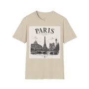 Paris France Vintage Skyline T-Shirt — Eiffel Tower Travel Tee - Image 31