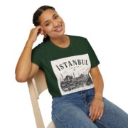Istanbul Türkiye Skyline T-Shirt — Vintage Cityscape Travel Tee - Image 27