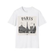 Paris France Vintage Skyline T-Shirt — Eiffel Tower Travel Tee - Image 16