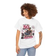 50 & Fabulous Birthday T-Shirt (German: Ich bin nicht 50, ich bin 50 & Fabulous) - Image 3