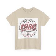 1986 Vintage Birthday T-Shirt — Retro 35th Anniversary Tee - Image 11