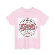 1986 Vintage Birthday T-Shirt — Retro 35th Anniversary Tee - Image 35
