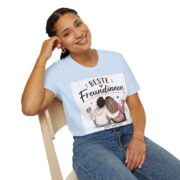 Beste Freundinnen T-Shirt – BFF Freundschaftsshirt mit Herzmotiv - Image 25