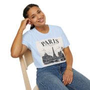 Paris France Vintage Skyline T-Shirt — Eiffel Tower Travel Tee - Image 5