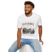 Istanbul Türkiye Skyline T-Shirt — Vintage Cityscape Travel Tee - Image 4