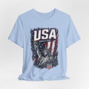 USA World Cup T-Shirt — Patriotic Soccer Tee with Statue of Liberty & Flag - Image 24