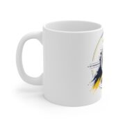 Fenerbahçe Ceramic Mug — Fenerbahçe Spor Kulübü Crest with Yellow & Navy Brushstroke - Image 3