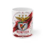 Benfica Crest Ceramic Mug — SL Benfica Football Fan Coffee Cup