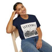 Istanbul Türkiye Skyline T-Shirt — Vintage Cityscape Travel Tee - Image 39