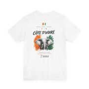 Côte d’Ivoire Elephant Flag T-Shirt — Ivorian Pride Football Tee - Image 2
