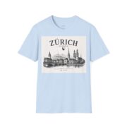 Zürich Skyline T-Shirt — Schweiz Cityscape Travel Tee - Image 19