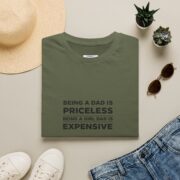 Dad T-Shirt “Being a Dad Is Priceless, Being a Girl Dad Is Expensive” – Funny Fatherhood Tee - Image 21