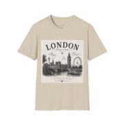 London England Vintage Skyline T-Shirt — Big Ben & London Eye Travel Tee - Image 11