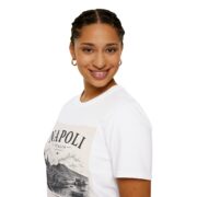 Napoli Italia Vintage T-Shirt — Italian Travel Tee with Mount Vesuvius Illustration - Image 3